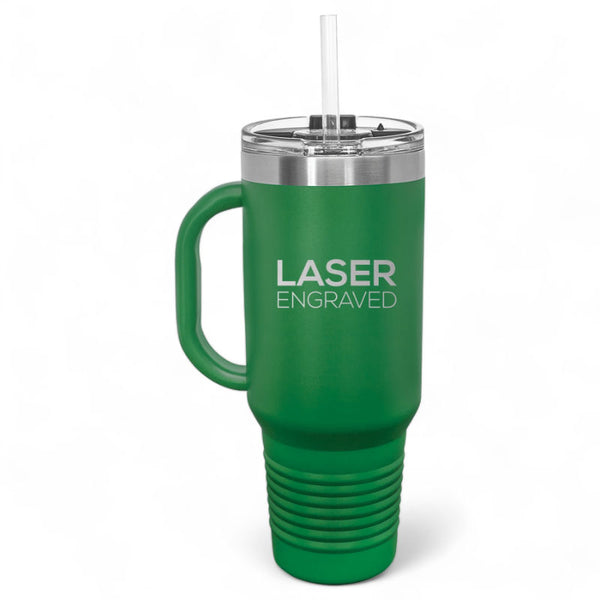 Custom Engraved Polar Camel 40 oz. Travel Mug with Handle