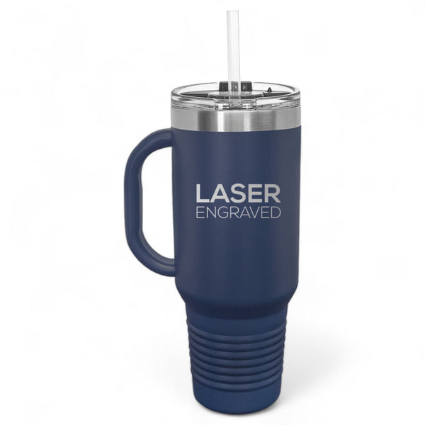 Custom Engraved Polar Camel 40 oz. Travel Mug with Handle