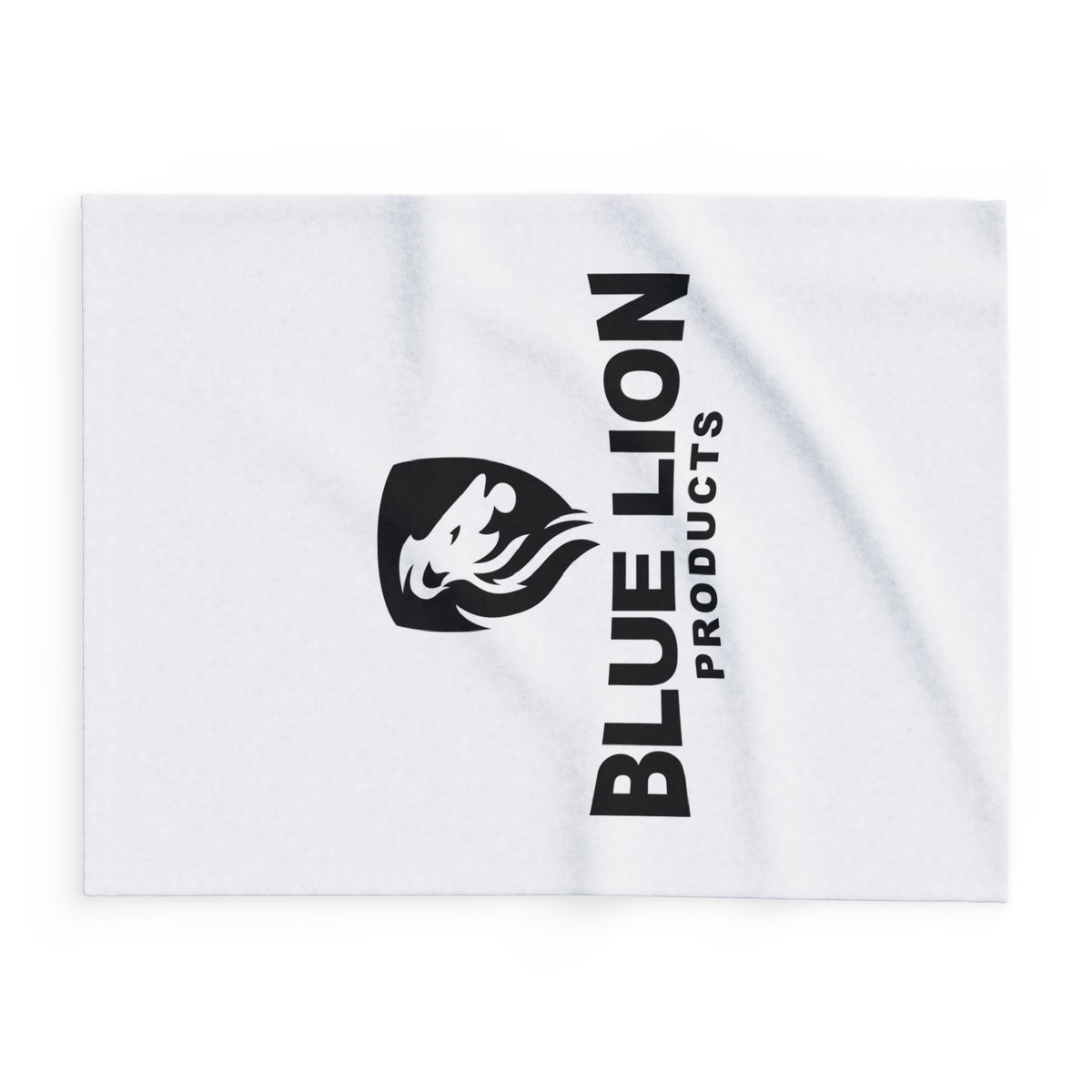 Cozy Arctic Fleece Blanket with Bold Logo - Perfect for Home Decor & Gifts