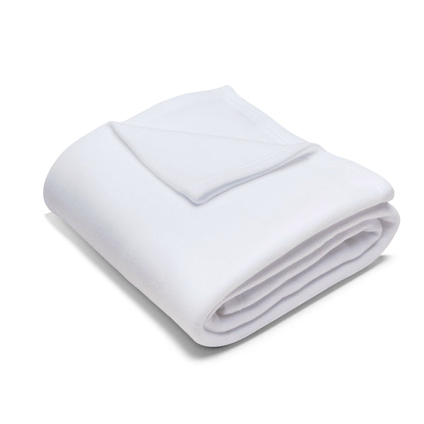 Cozy Arctic Fleece Blanket with Bold Logo - Perfect for Home Decor & Gifts