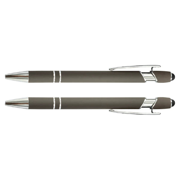 50 Count - Soft Touch Metal Pens