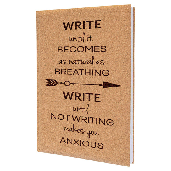 Custom Engraved Leatherette Journal