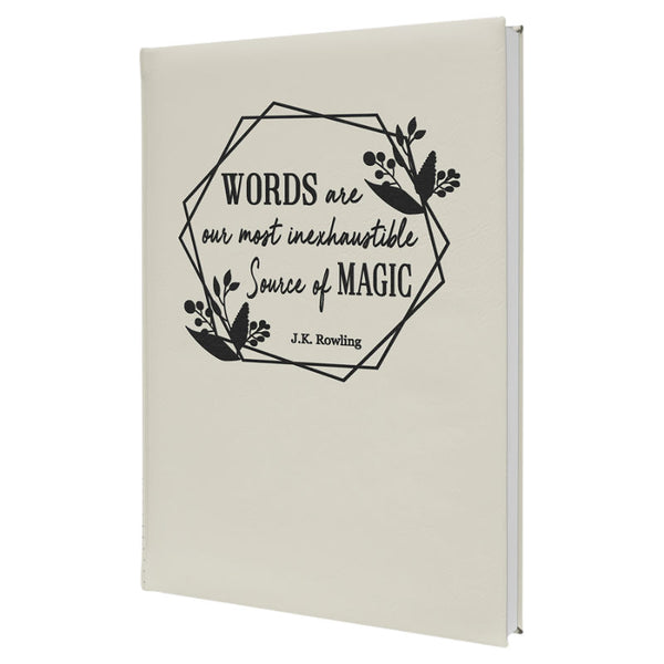 Custom Engraved Leatherette Journal