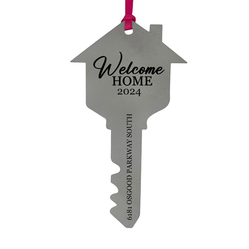 Welcome Home Key Ornament